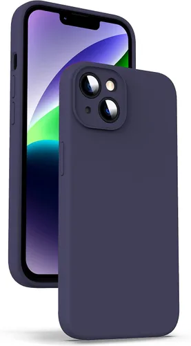 Vista 111 de Supdeal Funda de silicona líquida para iPhone Air - [Protección total para la cámara] [Forro de microfibra suave antiarañazos] Funda de teléfono
