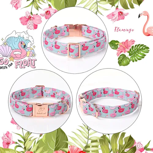 Vista 422 de Collar para perros del 4 de julio, collares patrióticos azules para cachorros y perros pequeños, ligero y ajustable 1776 collares para cachorros