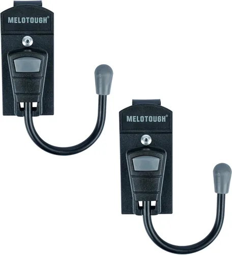 Vista 8 de MELOTOUGH Herramienta de gancho para cinturón de herramientas, funda de taladro inalámbrico con clip de metal para cinturón de trabajo (gris)