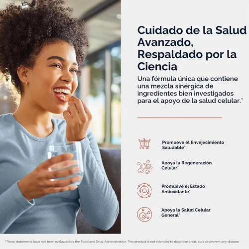 Vista 3 de Designs for Health Sinergia senolítica Quercetina y Fisetina, 60 cápsulas