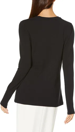 Vista 2 de Tienda Essentials Women's Classic-Fit Long-Sleeve Crewneck T-Shirt (Available in Plus Size)