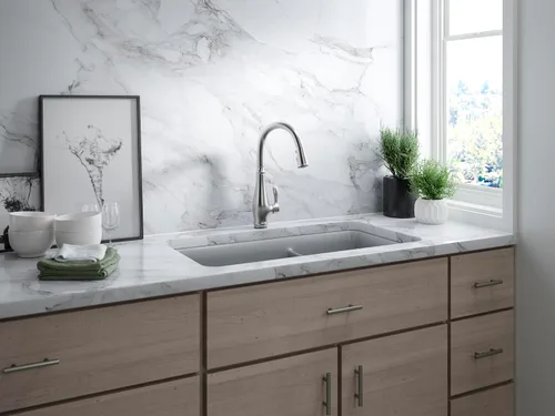 Vista 3 de Kohler 14485-BL Purist Tirador de cajón de 3