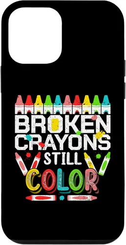 Vista 16 de Broken Crayons Still Color Mental Health Awareness Men Women Case for iPhone 17