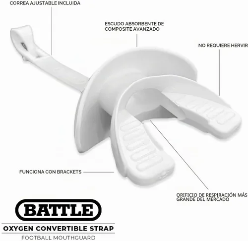 Vista 3 de Protector Bucal Battle Oxygen Lip