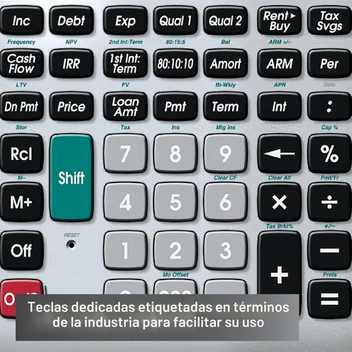 Vista 7 de Calculated Industries Calculadora PRO de escritorio 43430 Qualifier Plus