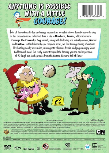 Vista 2 de Cartoon Network Hall of Fame Courage the Cowardly Dog Complete Series DVD
