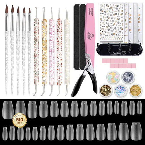 Vista 15 de Juego de esmalte de uñas de gel Beetles Cat Eye - 24 piezas, 20 colores de esmalte de uñas de gel con brillantina, cambia de color oscuro, kit