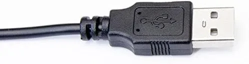 Vista 2 de OMNIHIL 2.0 Cable USB de alta velocidad/cargador compatible con Zoom Q8 Handy Video Recorder