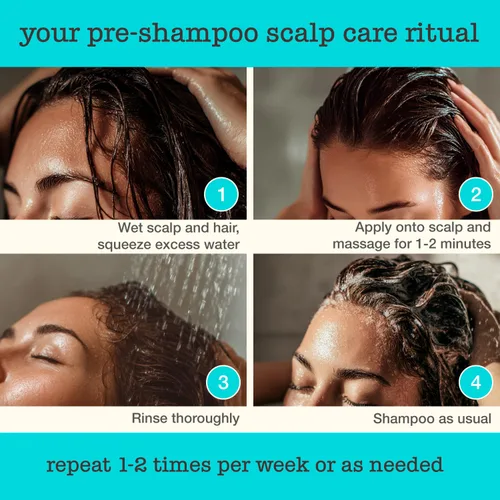 Vista 7 de SAUCE BEAUTY Tratamiento aclarador del cuero cabelludo (8 onzas líquidas) Limpiador espumoso para el cuero cabelludo y el cabello, removedor