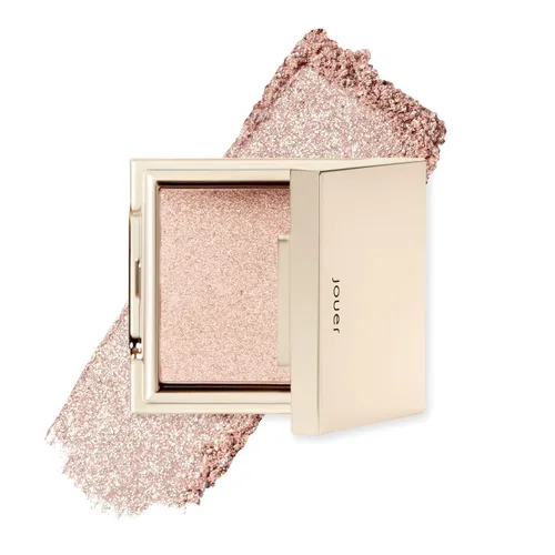 Vista 8 de Jouer Resaltador en polvo - Polvo iluminador para rostro - Maquillaje luminizador - Pigmento para construir - Talco, parabeno, libre de crueldad