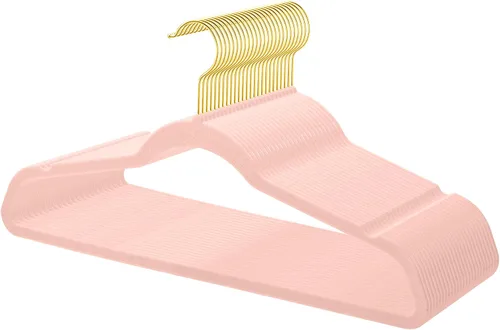 Vista 14 de TIMMY Perchas de terciopelo de alta calidad – Perchas negras resistentes antideslizantes que ahorran espacio para abrigos, trajes y suéteres