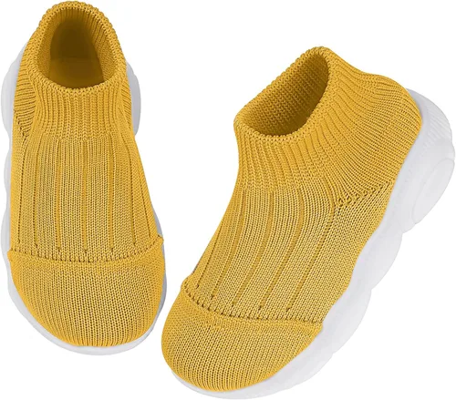 Vista 86 de Zapatos de bebé Pantuflas para niños pequeños, calcetines para niños y niñas, suela antideslizante