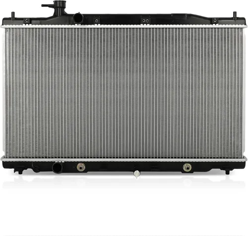 Vista 25 de SCITOO Conjunto de radiador de aluminio refrigerante del motor para 1986-1994 para Nissan D21 2.4L 3.0L 1987 para Nissan para Pathfinder 2.4L