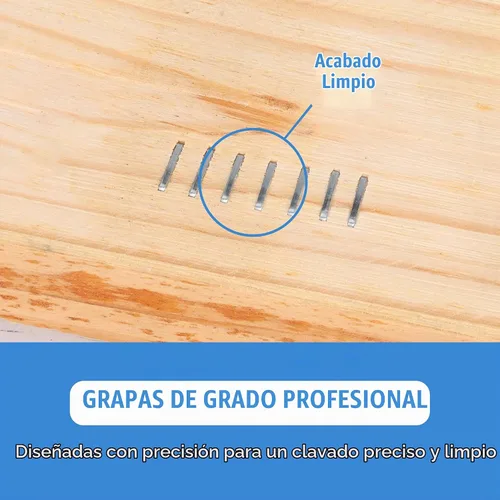 Vista 8 de meite Grapas de calibre 20, corona de 1/2 pulgada