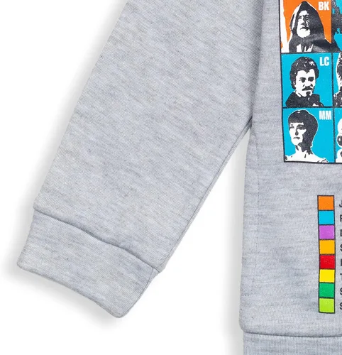 Vista 5 de STAR WARS Sudadera con capucha de forro polar para niños