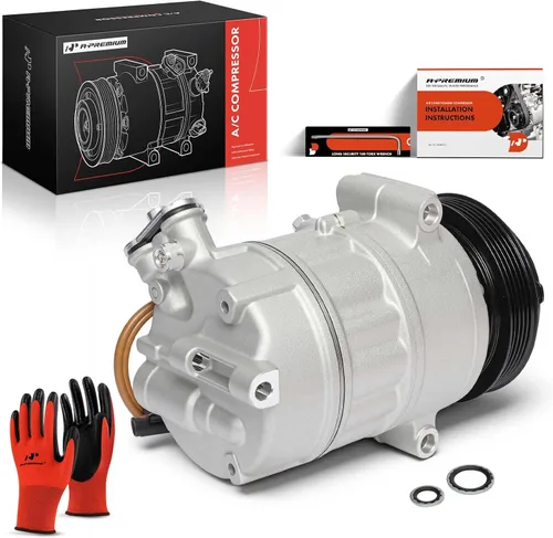 Vista 10 de A-Premium Compresor A/C con embrague compatible con Buick Regal 2.4L 2012, polea de 5 ranuras