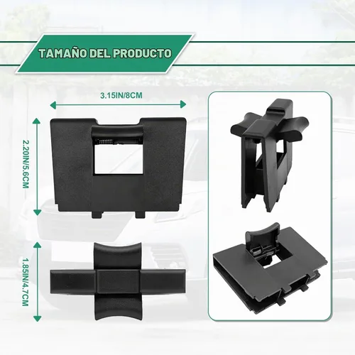 Vista 2 de Inserto divisor para portavasos del centro compatible con Subaru Outback 2010 2011 2012 2013 2014 y Forester 2014 2015 2016 2017 2018 2019
