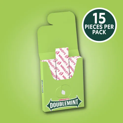 Vista 5 de Wrigley's Doublemint - Goma de mascar, 6 paquetes de valor (48 paquetes en total)