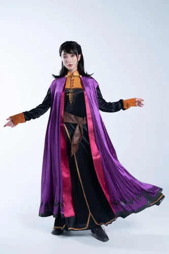 Vista 9 de Disney Frozen 2 Deluxe - Disfraz de Anna para mujer Multi