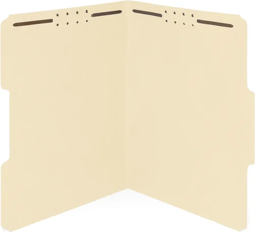 Vista 12 de 50 carpetas de archivos de cierre, carpetas de archivos con cierre de pestaña reforzada de corte 1/3, 2 puntas duraderas para archivos médicos