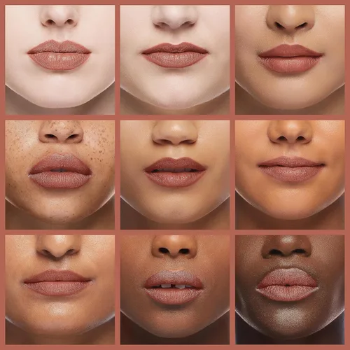 Vista 4 de L'Oreal Paris Cosmetics – Labial Colour Riche ultra mate altamente pigmentado, color piel 983 Utmost Taupe