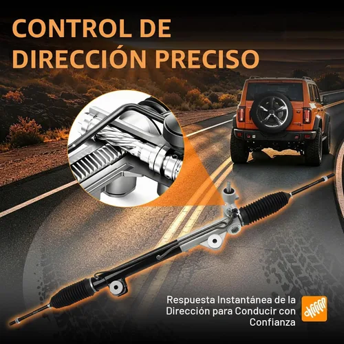 Vista 2 de BRTEC 22-277 Conjunto de piñón y cremallera hidráulica de dirección asistida 2WD