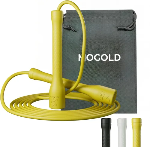 Vista 12 de Cuerda de Saltar para Entrenamiento, Cuerda de Saltar de PVC de 5mm, Longitud Ajustable con Manijas a Prueba de Rompimiento, Ideal