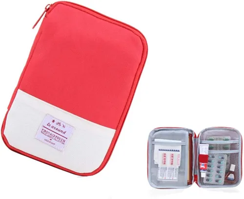 Vista 12 de King&Pig Bolsa de primeros auxilios vacía portátil Kit de bolsa de oficina en casa Bolsa de rescate de emergencia médica Bolsa de rescate Paquete
