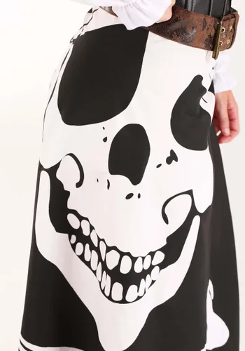 Vista 8 de Disfraz de pirata gitana para mujer talla extra Multicolor