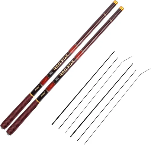 Vista 14 de Goture/ Kit de caña de pescar telescópica Tenkara/ Caña de pescar ultraligera para viajes, caña de pescar plegable portátil para bass y crappie