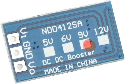 Vista 8 de Módulo convertidor de impulso DC-DC de 2.6-5.5 a 5V/6V/9V/12V, regulador de voltaje elevador, convertidor de voltaje para motor LED (9V, sin pin), 2