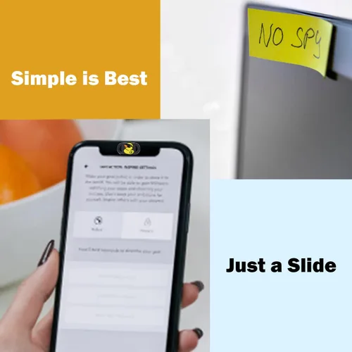 Vista 4 de Funda para cámara de laptop, funda deslizante para cámara web para privacidad, se adapta a mini PC, PC, superficie, tableta, computadora