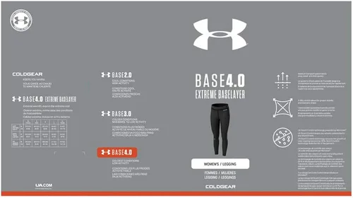 Vista 5 de Under Armour Leggings base para mujer 4.0