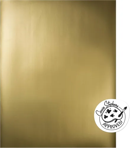 Vista 10 de UCreate Tablero de papel de aluminio metálico, 5 colores surtidos, 22 x 28 pulgadas, 25 hojas