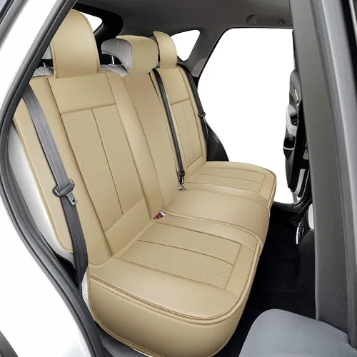 Vista 8 de OASIS AUTO Fundas de asiento de ajuste personalizado para Mazda CX5 2012-2025, protector de asiento de piel sintética impermeable, cojín CX-5