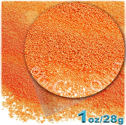 Vista 7 de The Crafts Outlet 1 oz = 0.99 oz Microperlas de plástico Nohole 0.024 in opaco marfil Peal