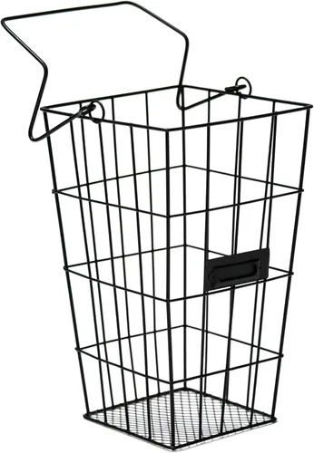 Vista 8 de Trademark Innovations Metal Wire and Mesh Hanging Utensil and Storage Basket (Pack of 2)