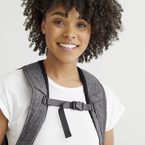 Vista 7 de Vera Bradley Mochila plana reciclada Lighten Up Reactive Lay para mujer, Prairie Paisley, talla única