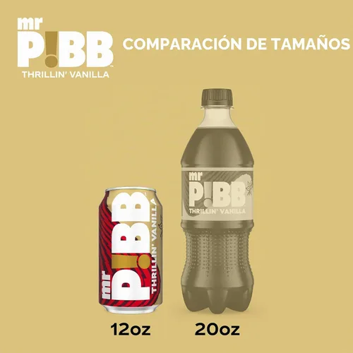Vista 6 de Mr Pibb Thrillin' Vanilla 12oz 12pk