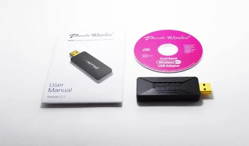 Vista 6 de Panda Wireless PAU0C AC1200 Adaptador USB inalámbrico de doble banda - Windows 7/8/10/11/2019/2022, Zorin, MXLinux, Mint, Ubuntu, Fedora, openSUSE
