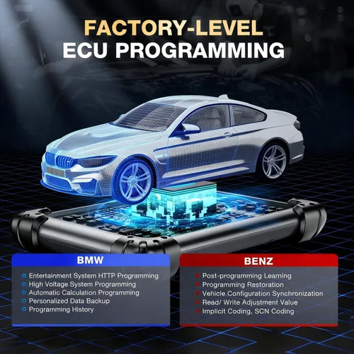 Vista 5 de Escáner Autel MaxiSYS Elite 2 PRO 2026, Elite II Pro Actualización gratuita de 2 años ($2590) Herramienta de codificación de programación J2534