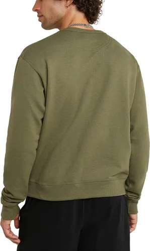 Vista 2 de Champion Men's Crewneck, Powerblend Fleece Sweatshirt, Crewneck Sweatshirts (Reg. Or Big & Tall)