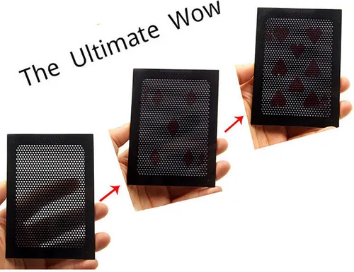 Vista 2 de Enjoyer Tarjetas mágicas: el último Wow 3.0 Trucos de magia cambian dos veces, truco mágico de primer plano (5 unidades)