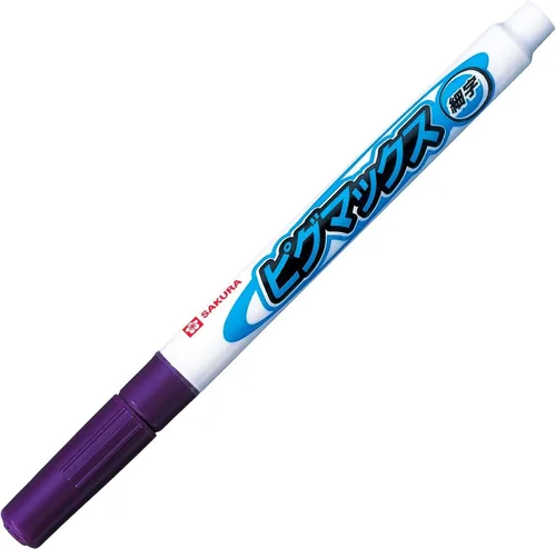 Vista 16 de Sakura Crepas Pigmax ZPK-S10P - Bolígrafo a base de agua, punta fina, naranja, 10 bolígrafos