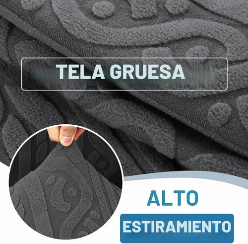 Vista 3 de H.VERSAILTEX - Fundas de silla de 1 pieza, fundas elásticas para sofá lavables, antideslizantes, suaves, para mascotas, fundas para sofá de mejora