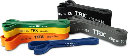 Vista 15 de Juego de Bandas de Fuerza de Entrenamiento TRX, Bandas de Resistencia de Cuerpo Completo para Uso en Casa y Gimnasio, Bandas de Resistencia