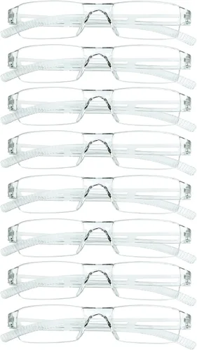 Vista 30 de VisionGlobal 2 pares de anteojos de lectura, anteojos con filtro de luz azul, anteojos de lectura para computadora para mujeres y hombres, marco