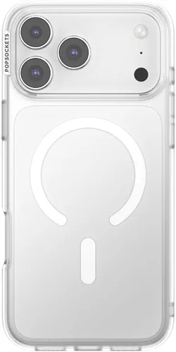 Vista 64 de PopSockets Funda para iPhone 17 Pro Max con MagSafe, color borgoña