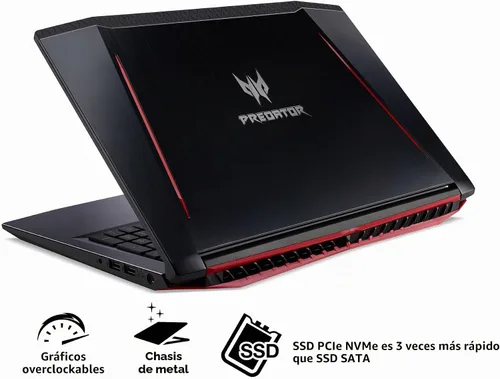 Vista 4 de Acer - Láptop Predator Helios para videojuegos, Negro