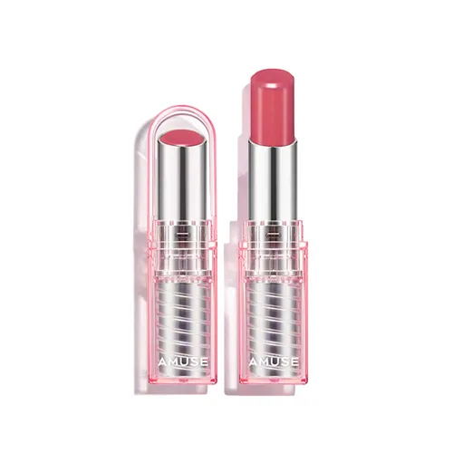 Vista 12 de Amuse SEOUL Dew Balm (01 BALLERINA) - Bálsamo labial tintado hidratante, brillo labial abundante y húmedo, hidratante hidratante, tinte